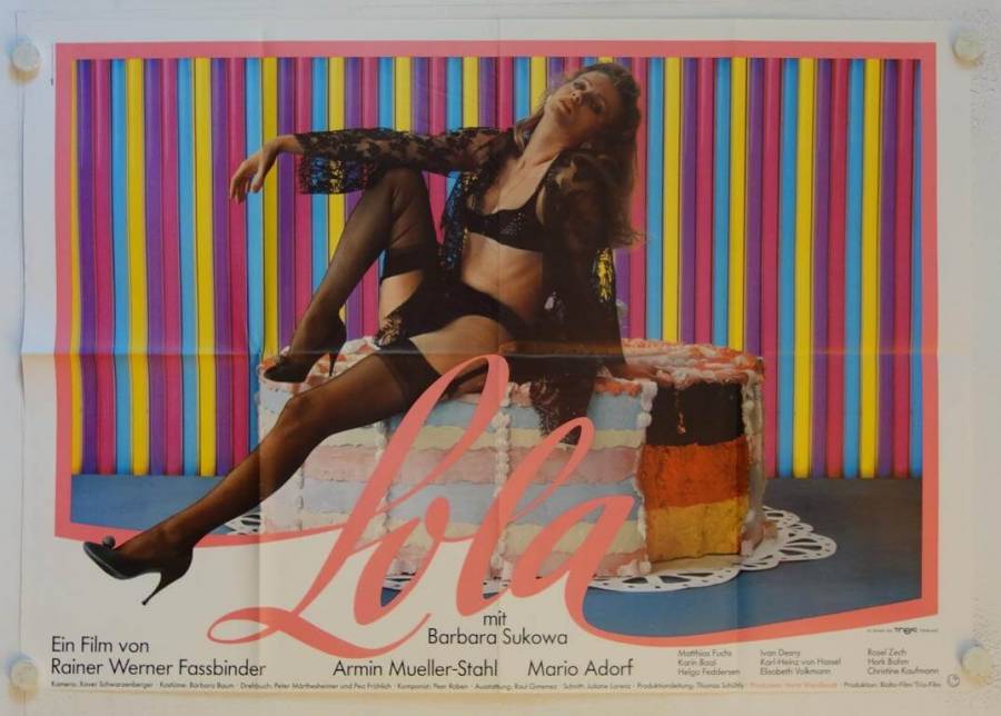 Lola original release german double-panel movie poster